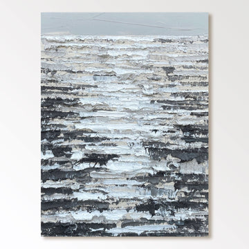 Abstrakt maleri "Capas de Silencio"