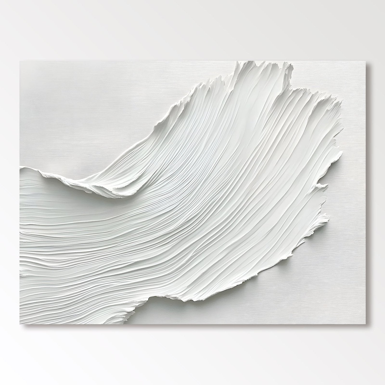 Abstract Painting "Cascada Blanca"