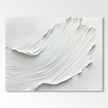 Abstract Painting "Cascada Blanca"