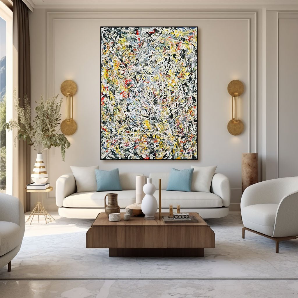 Abstract Painting "Chaos in Harmon"
