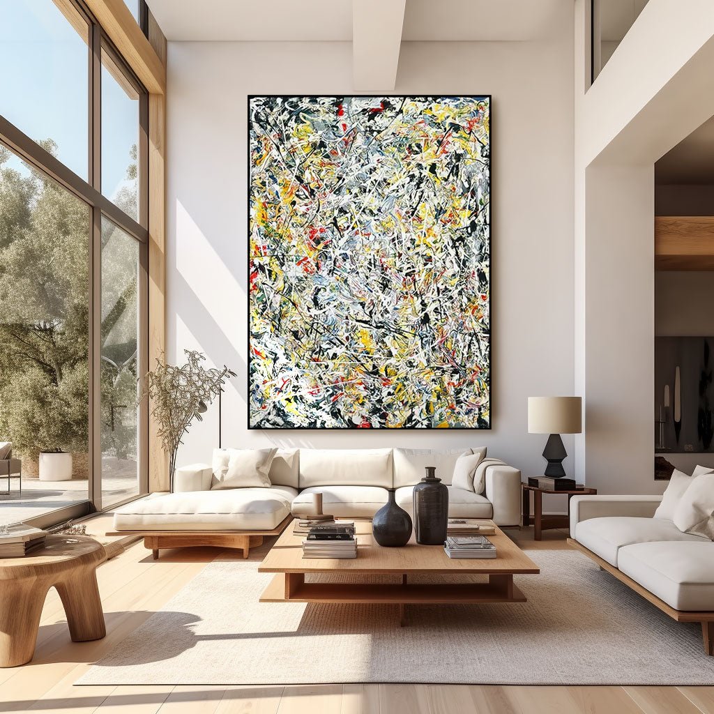 Abstract Painting "Chaos in Harmon"