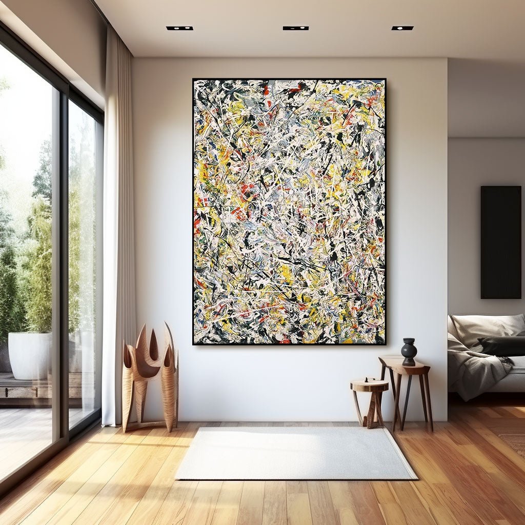Abstract Painting "Chaos in Harmon"