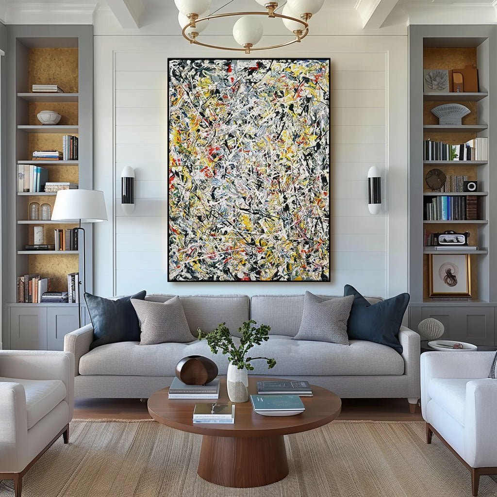 Abstract Painting "Chaos in Harmon"