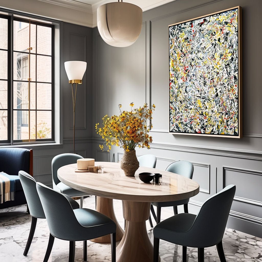 Abstract Painting "Chaos in Harmon"