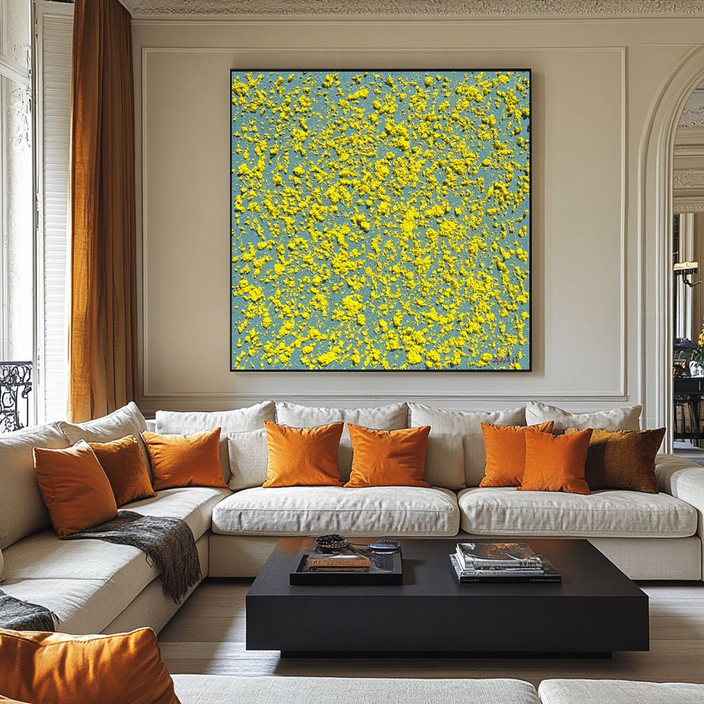 Abstract Painting "Colores de Alegría”