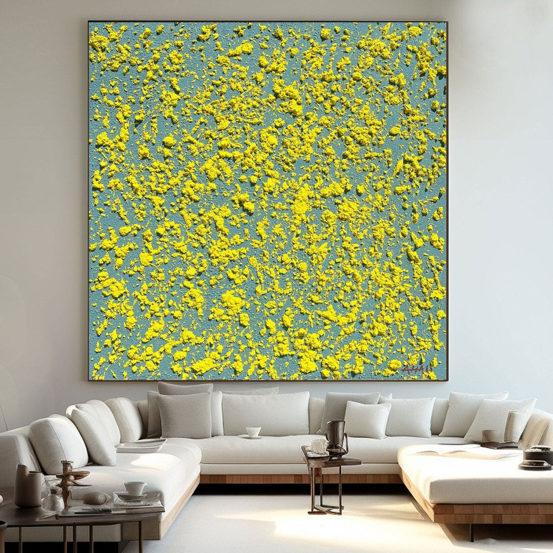Abstract Painting "Colores de Alegría”