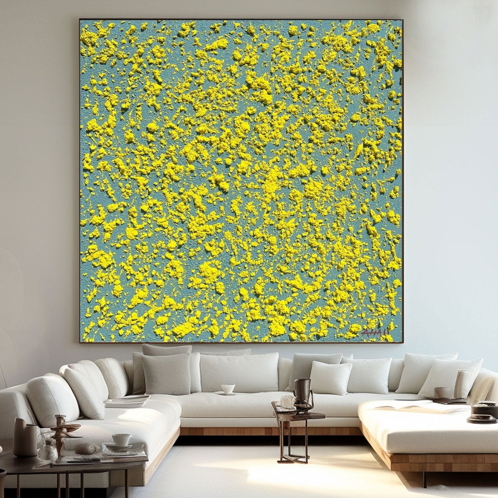 Abstract Painting "Colores de Alegría”
