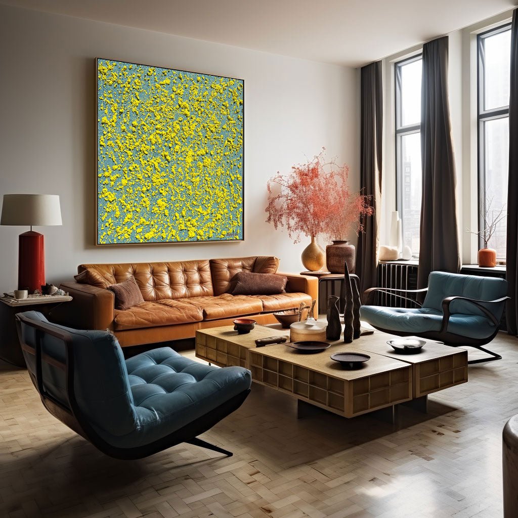 Abstract Painting "Colores de Alegría”