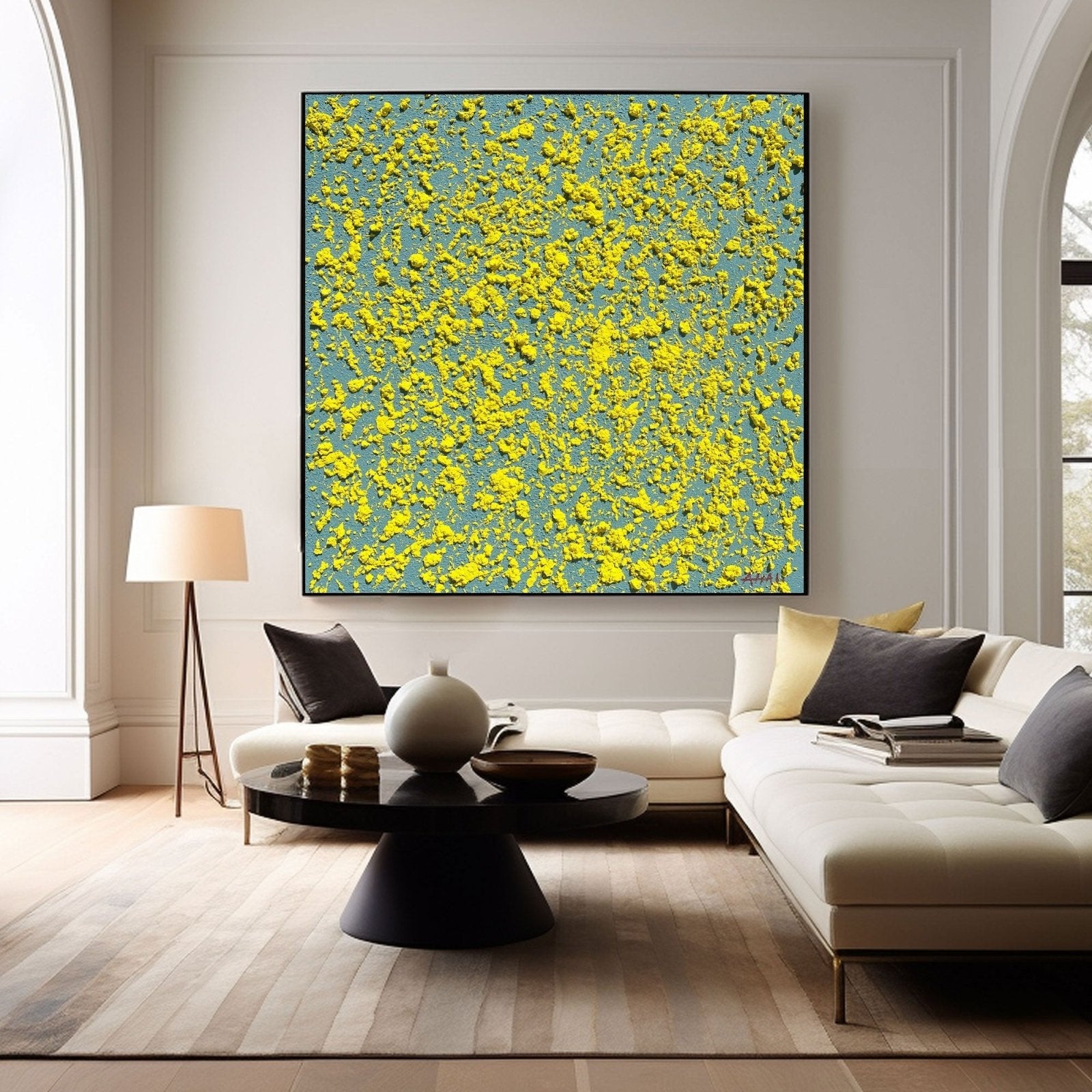 Abstract Painting "Colores de Alegría”