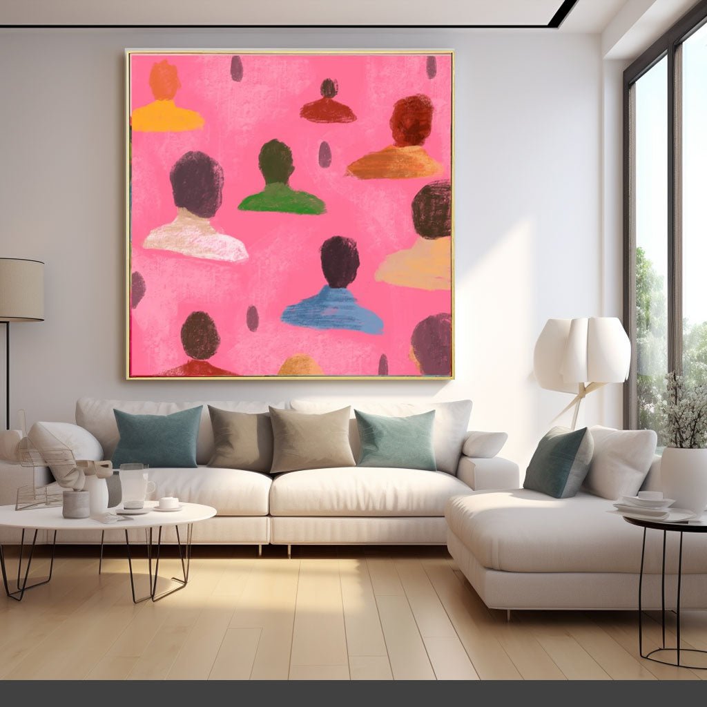 Abstract Painting "Colorful Symphony"