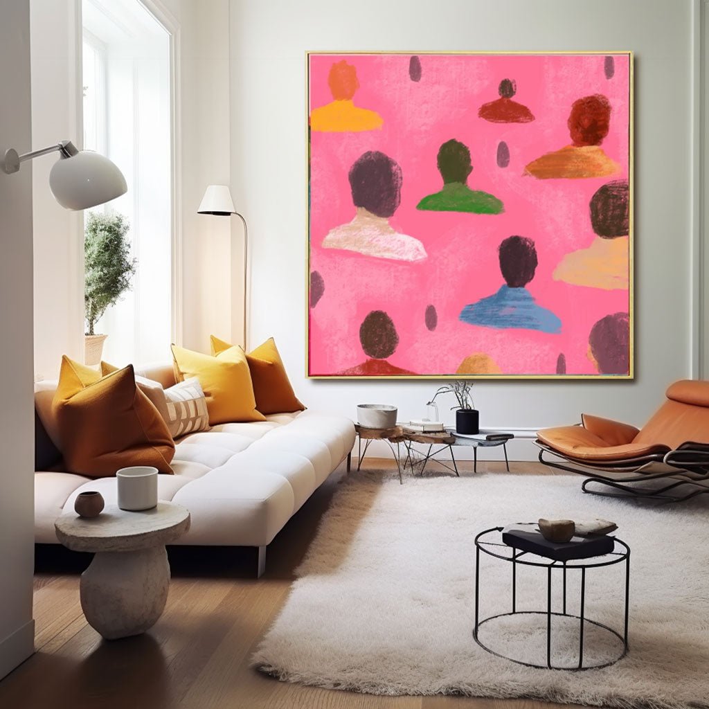 Abstract Painting "Colorful Symphony"