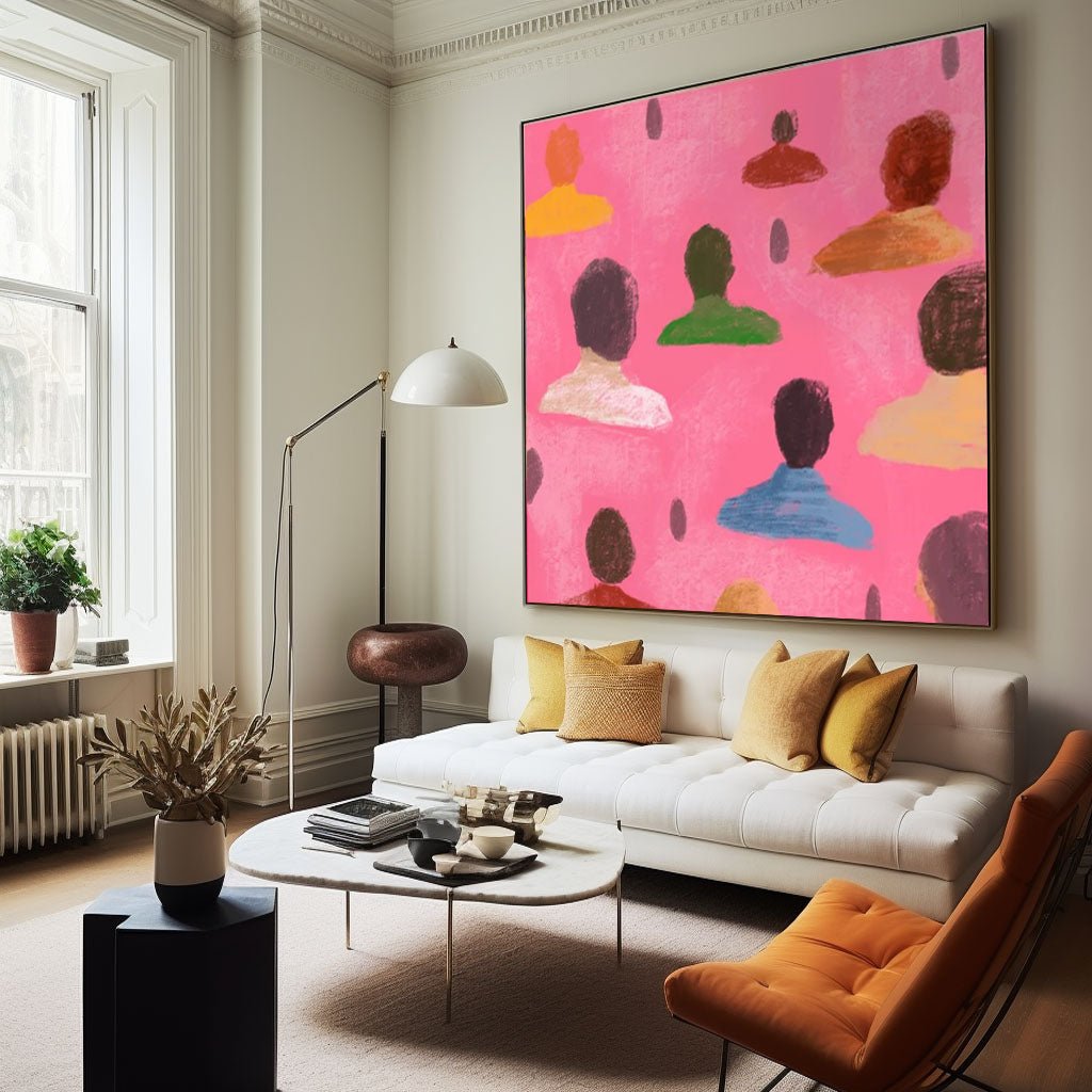 Abstract Painting "Colorful Symphony"