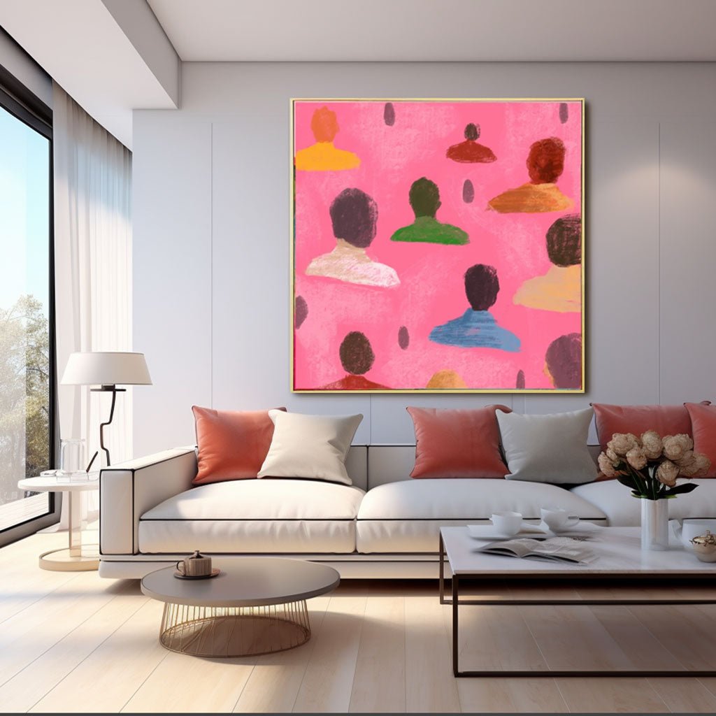 Abstract Painting "Colorful Symphony"