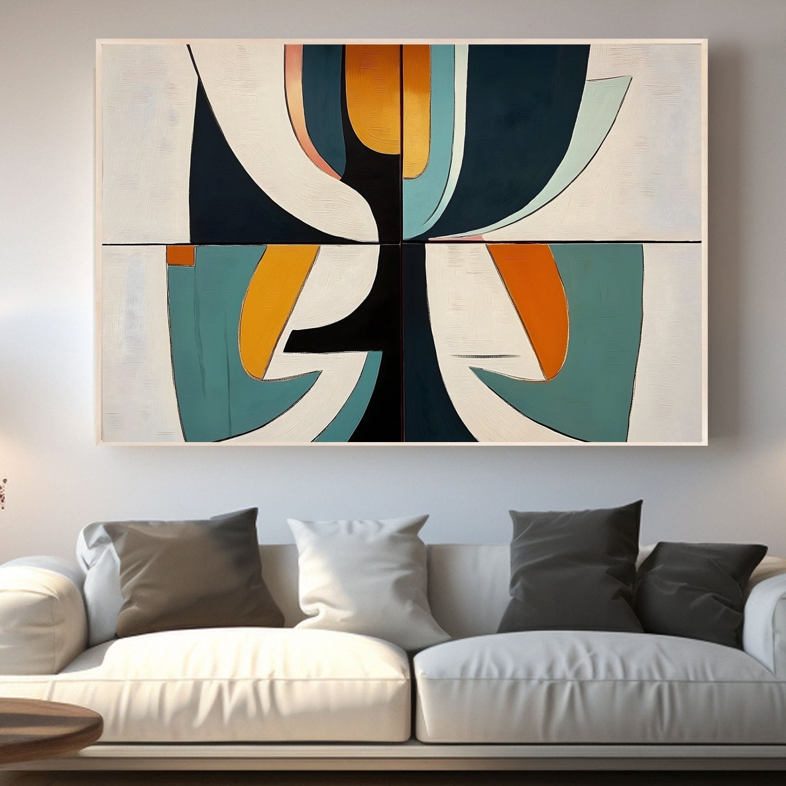 Abstract Painting "Composición"