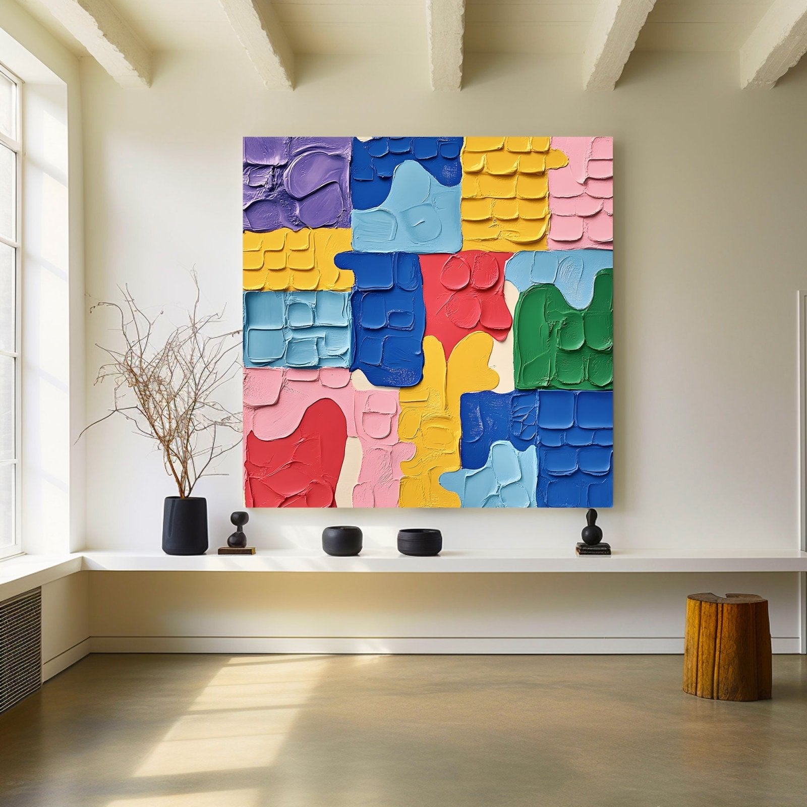 Abstract Painting "Diversidad Armónica”
