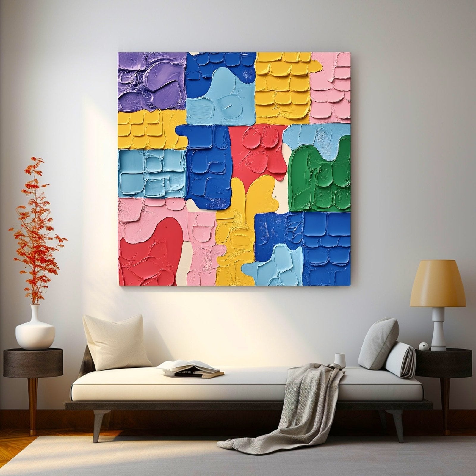 Abstract Painting "Diversidad Armónica”
