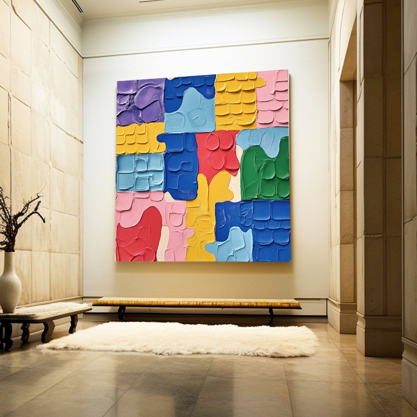 Abstract Painting "Diversidad Armónica”