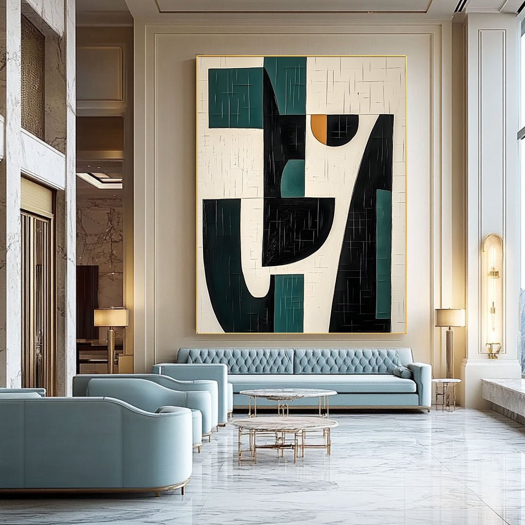 Abstract Painting "Contraste Artístico"