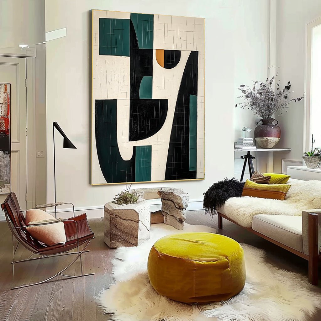 Abstract Painting "Contraste Artístico"