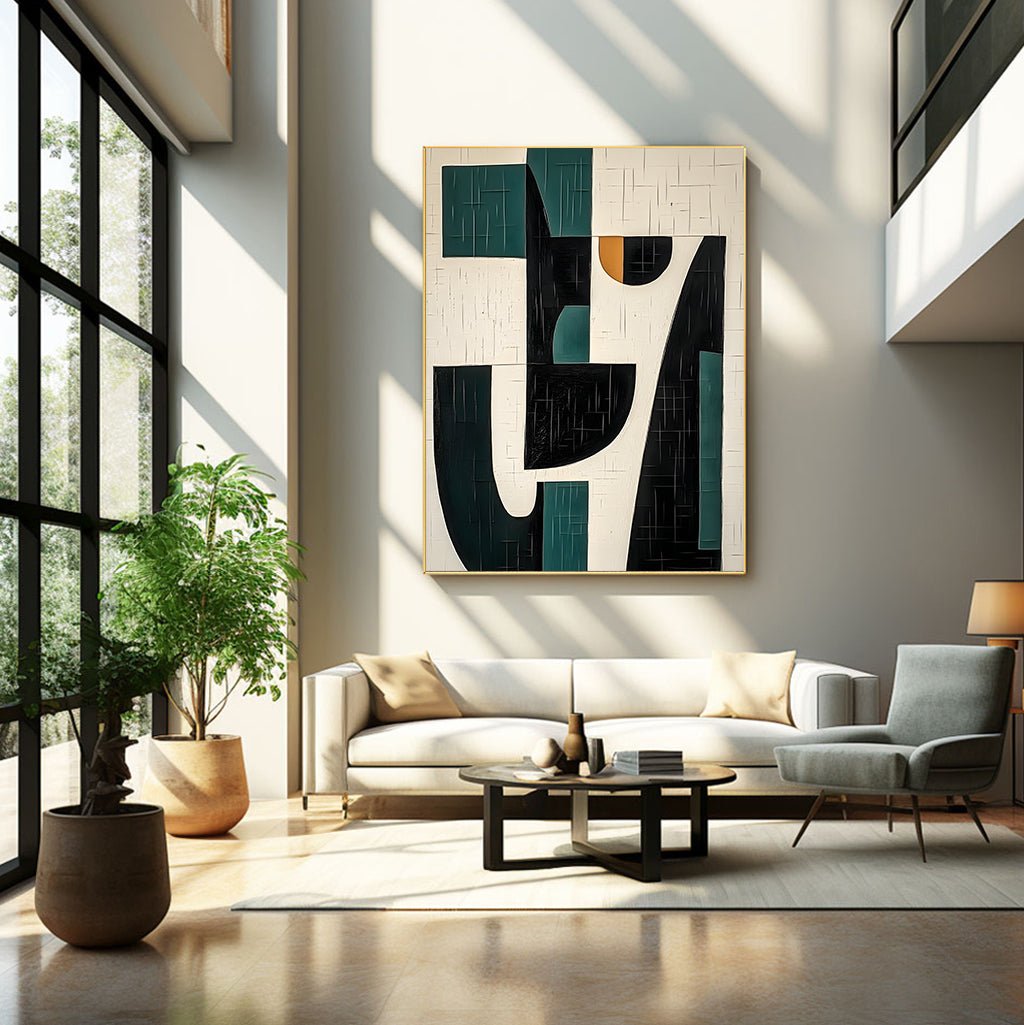 Abstract Painting "Contraste Artístico"