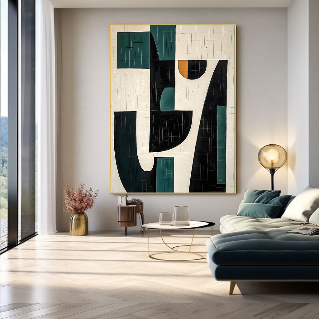 Abstract Painting "Contraste Artístico"