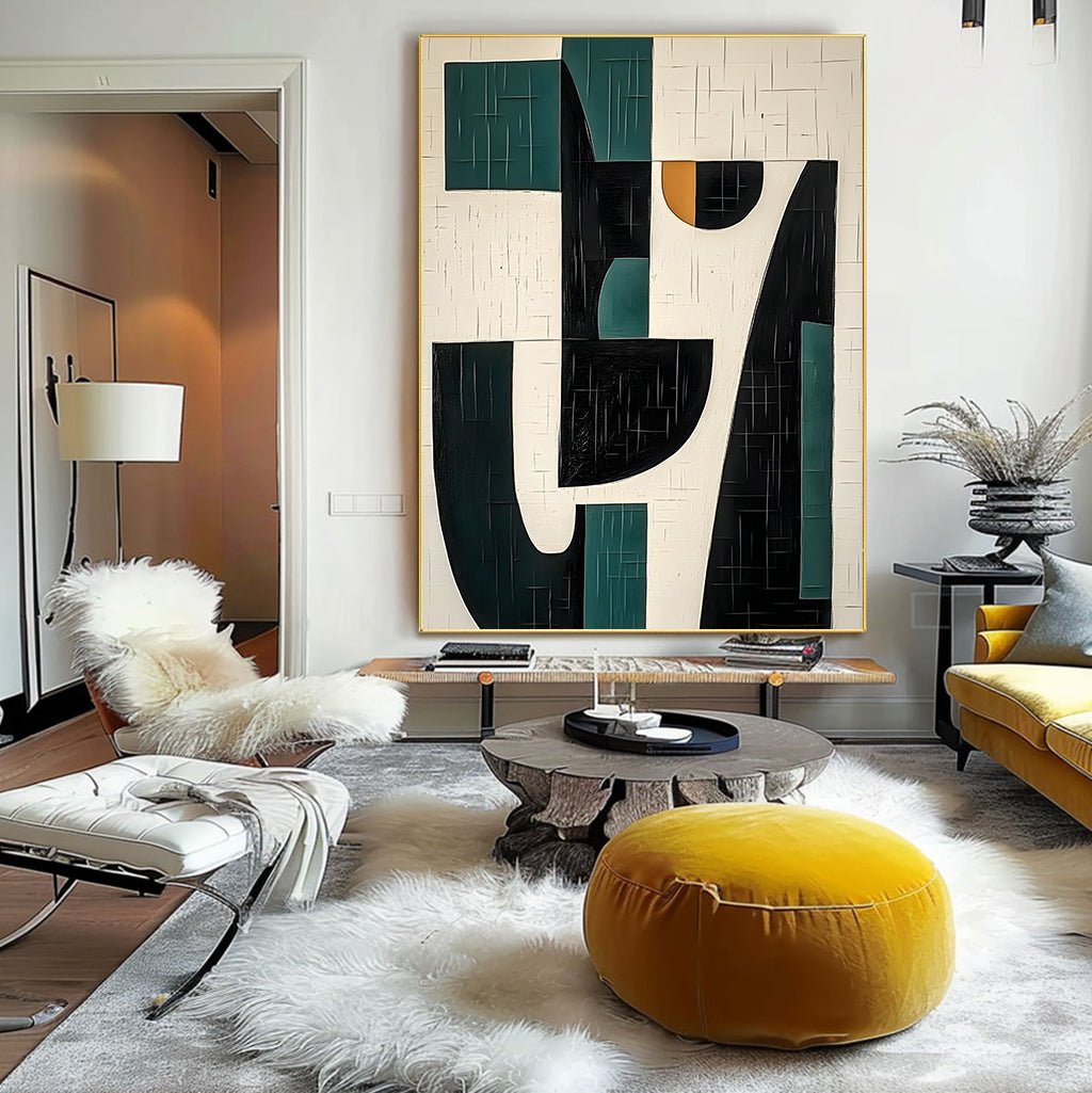 Abstract Painting "Contraste Artístico"