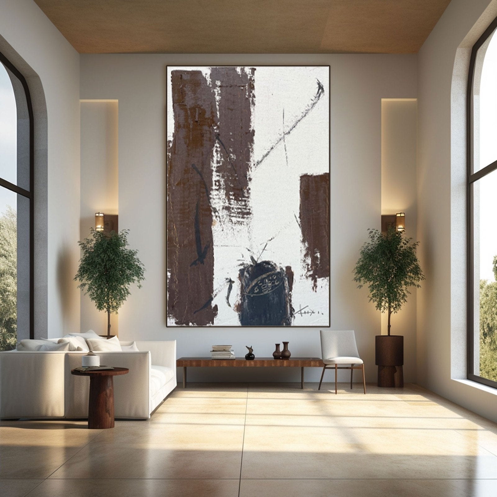 Abstract Painting "Contraste Interior”