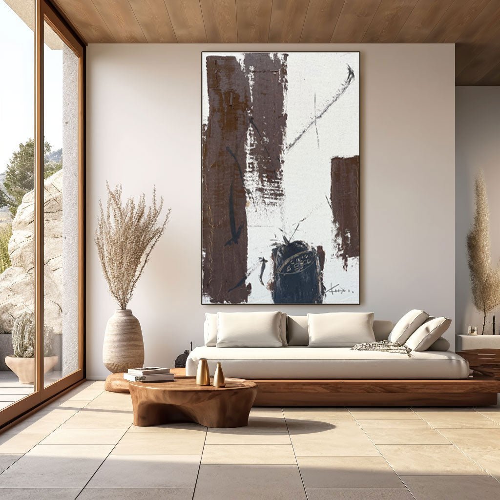 Abstract Painting "Contraste Interior”