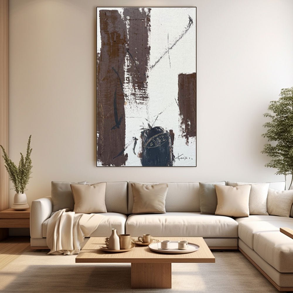 Abstract Painting "Contraste Interior”
