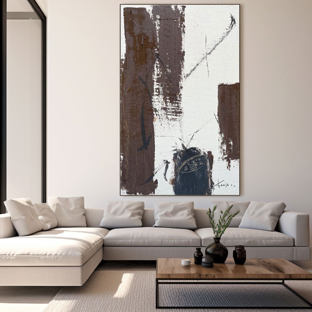 Abstract Painting "Contraste Interior”