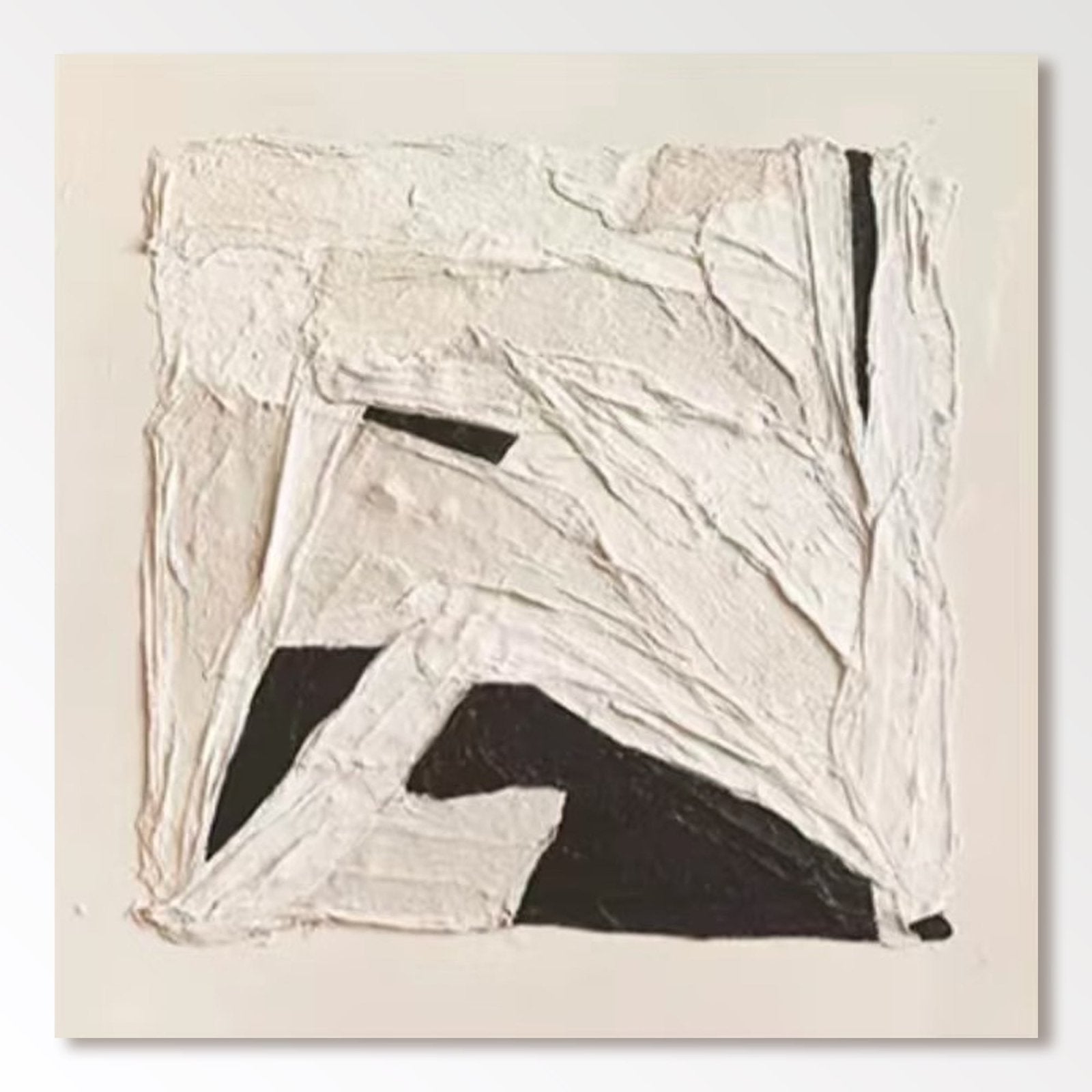 Abstract Painting "Contraste Silencioso”