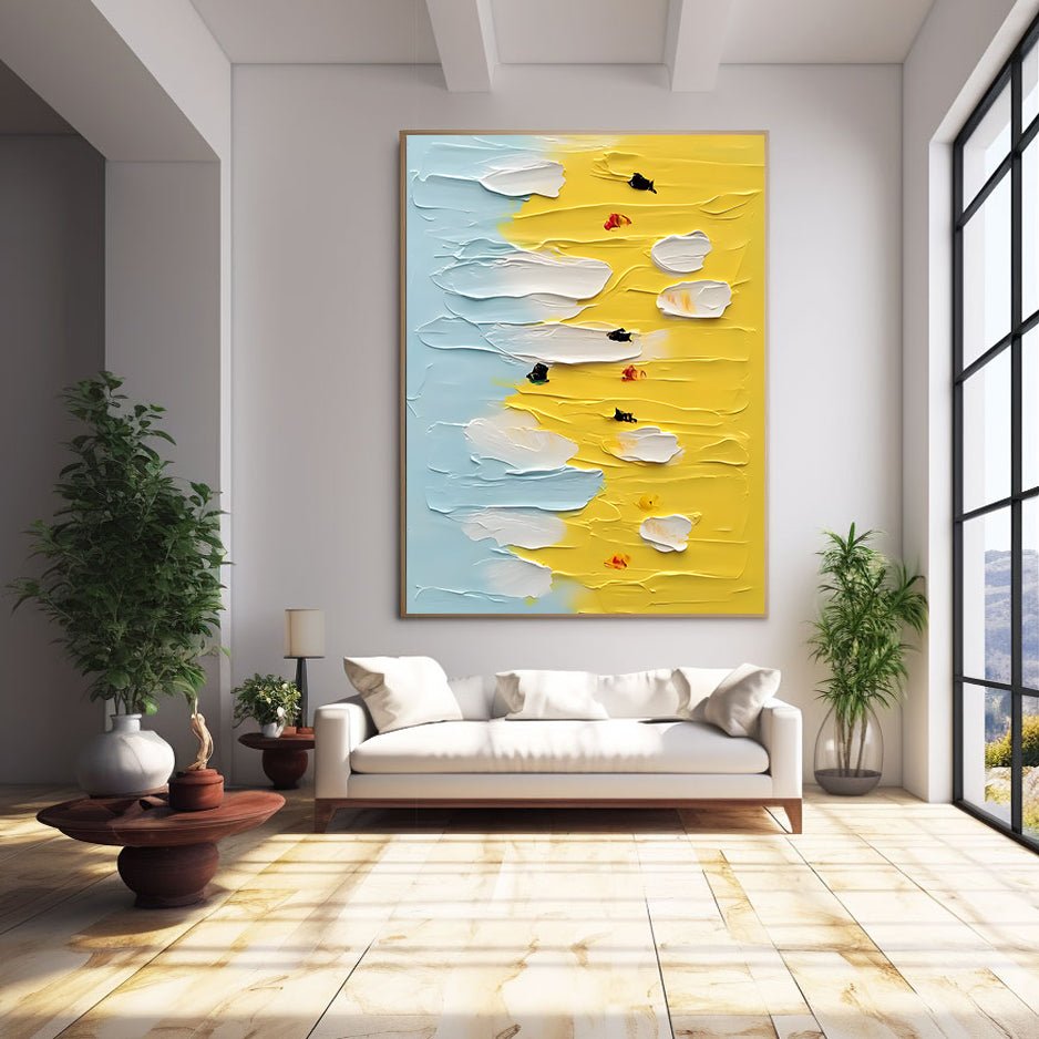 Abstrakt maleri "Contraste Sintonizado"