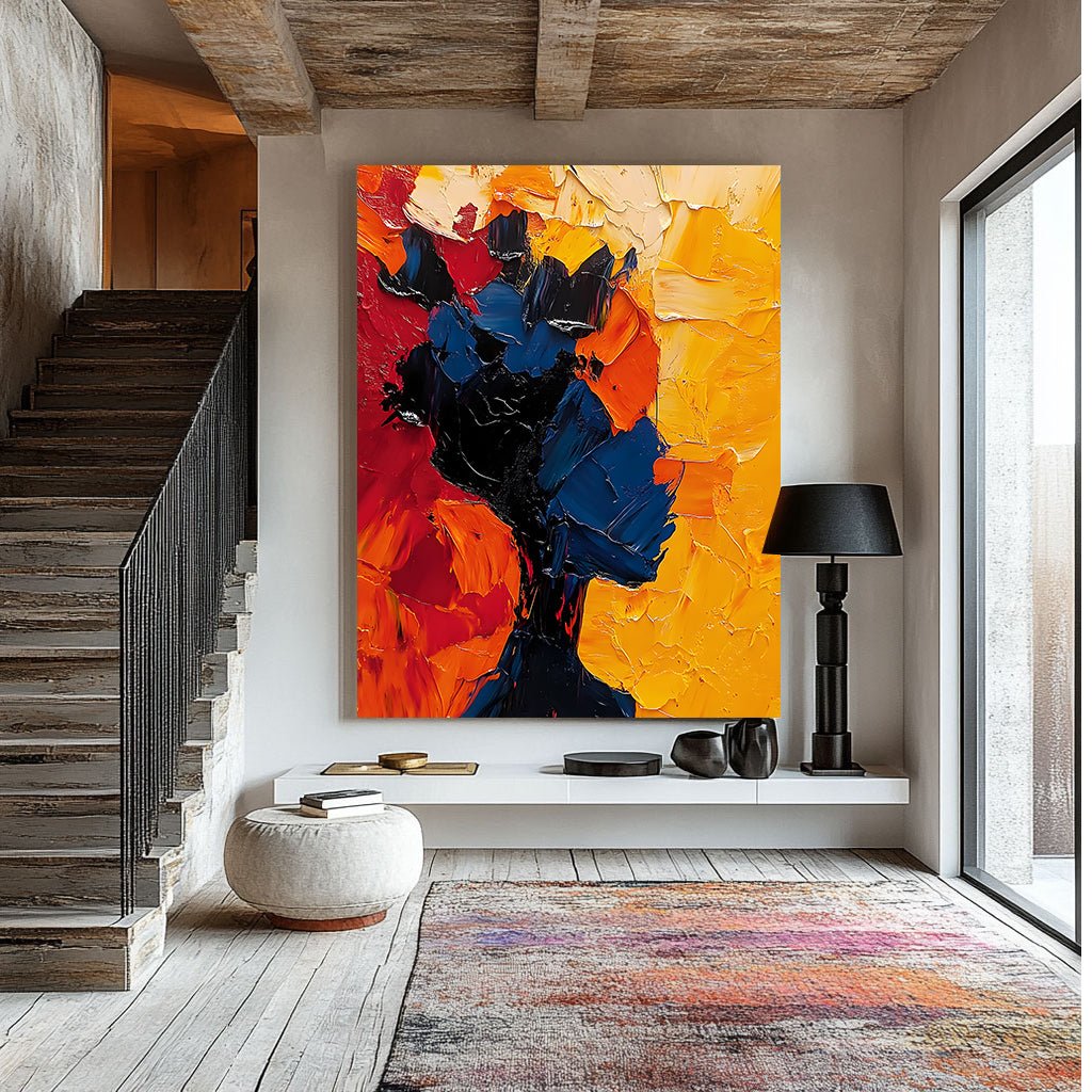 Abstract Painting "Contraste Vívido”