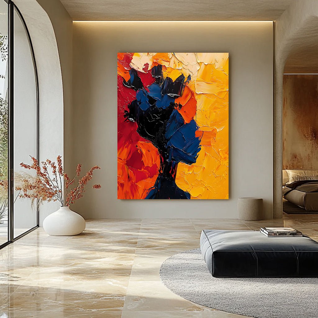 Abstract Painting "Contraste Vívido”