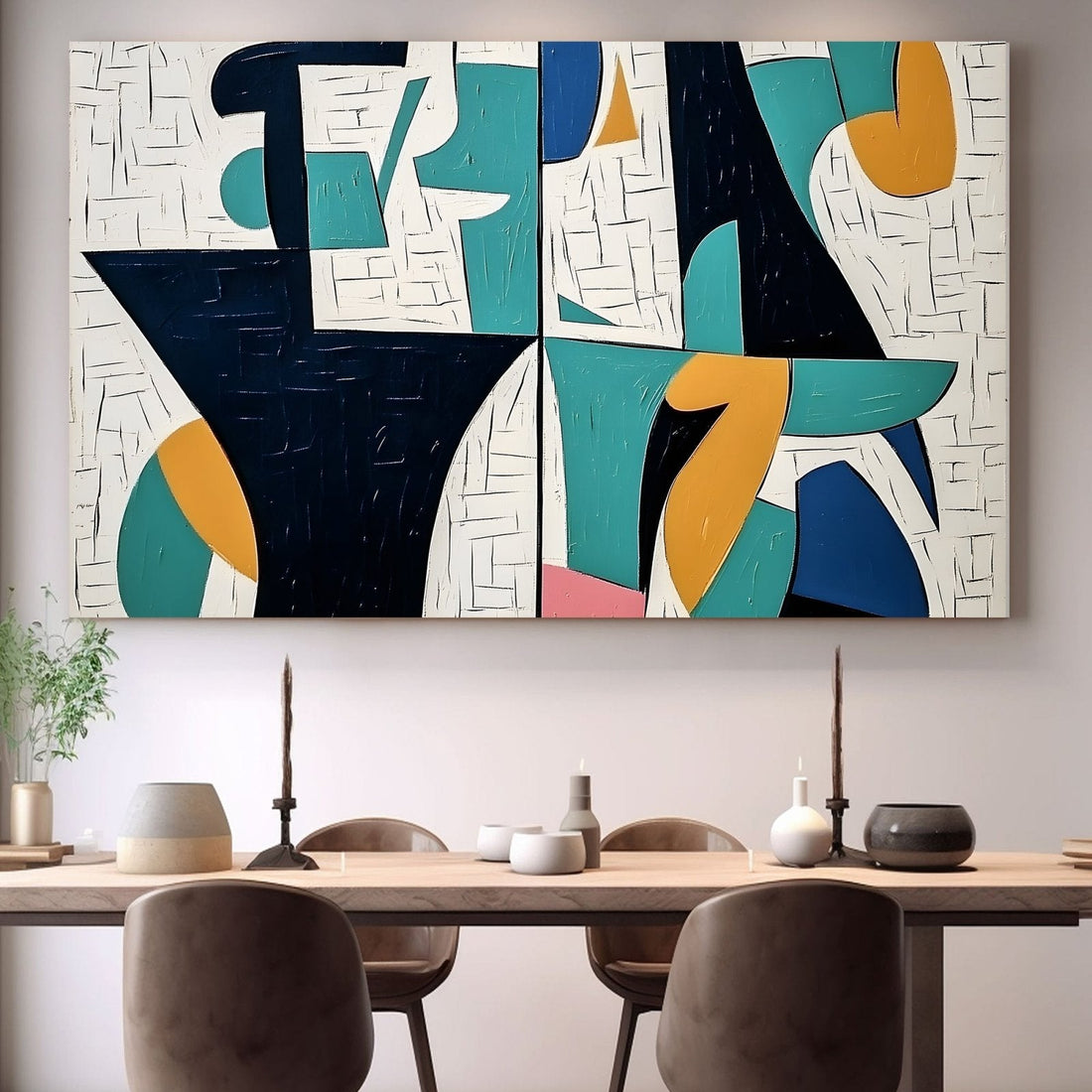 Abstract Painting "Desafío"