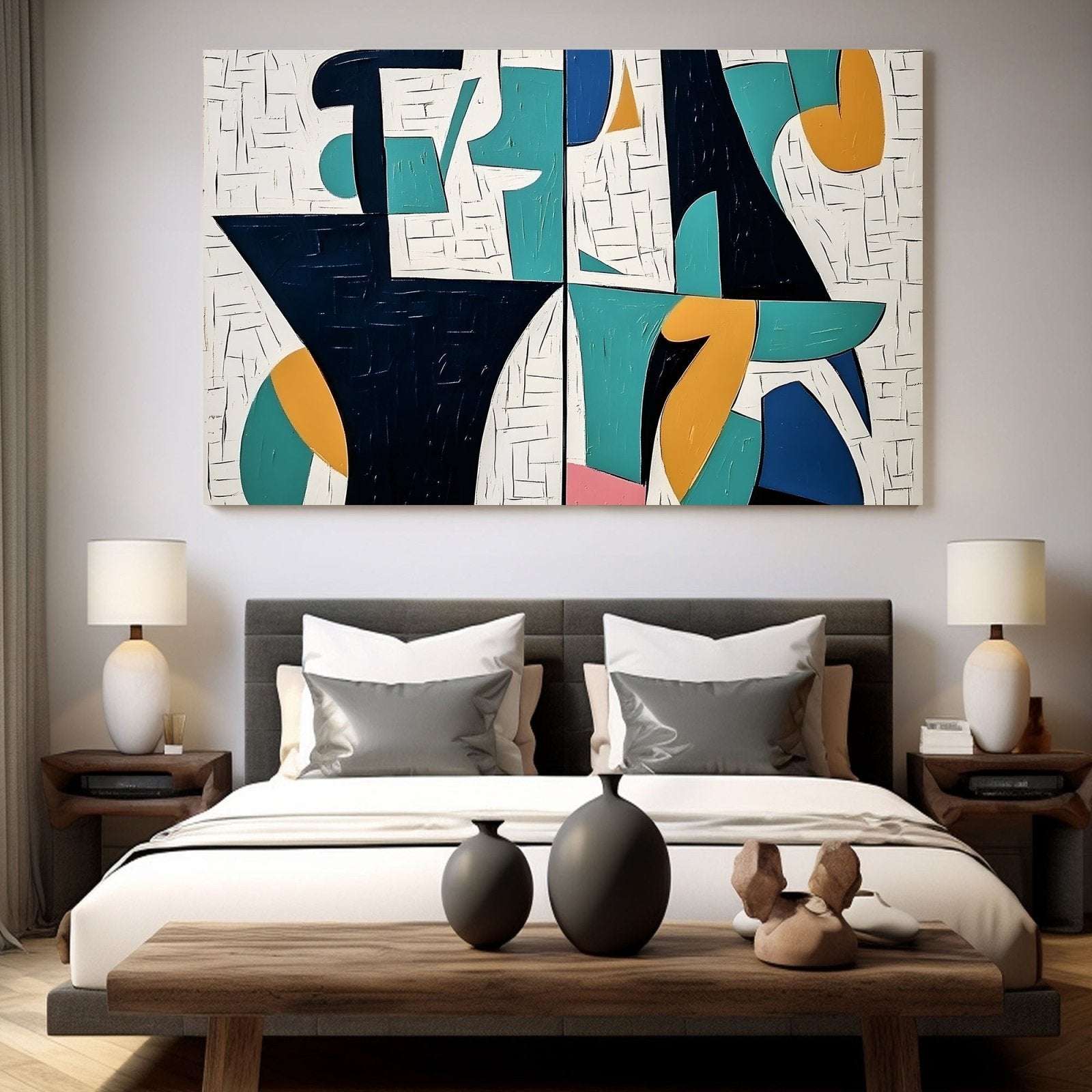 Abstract Painting "Desafío"