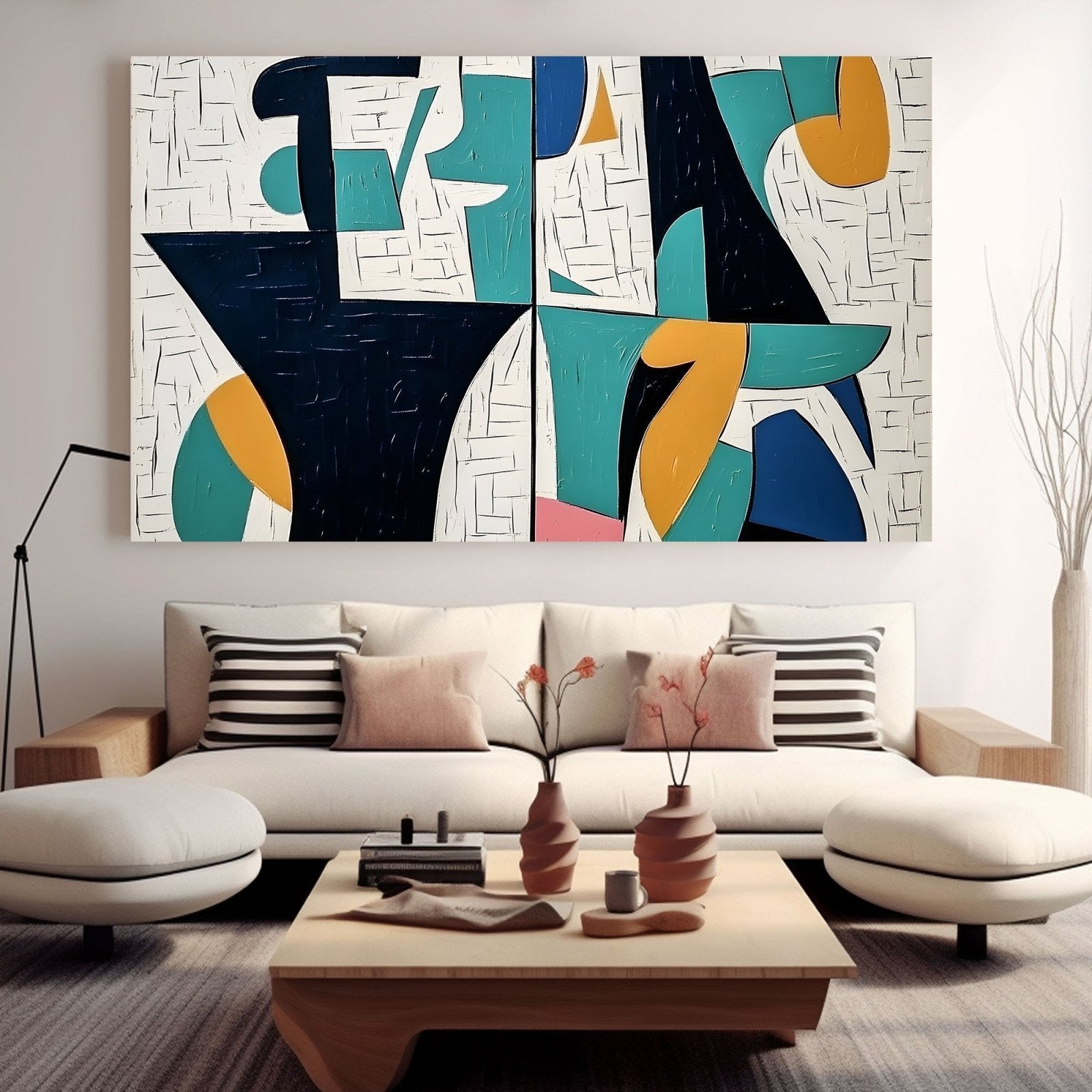 Abstract Painting "Desafío"