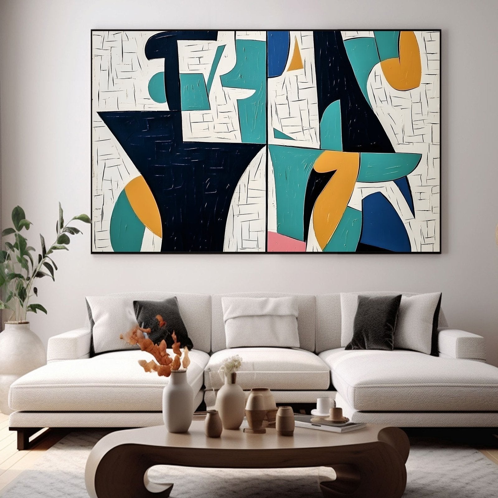 Abstract Painting "Desafío"