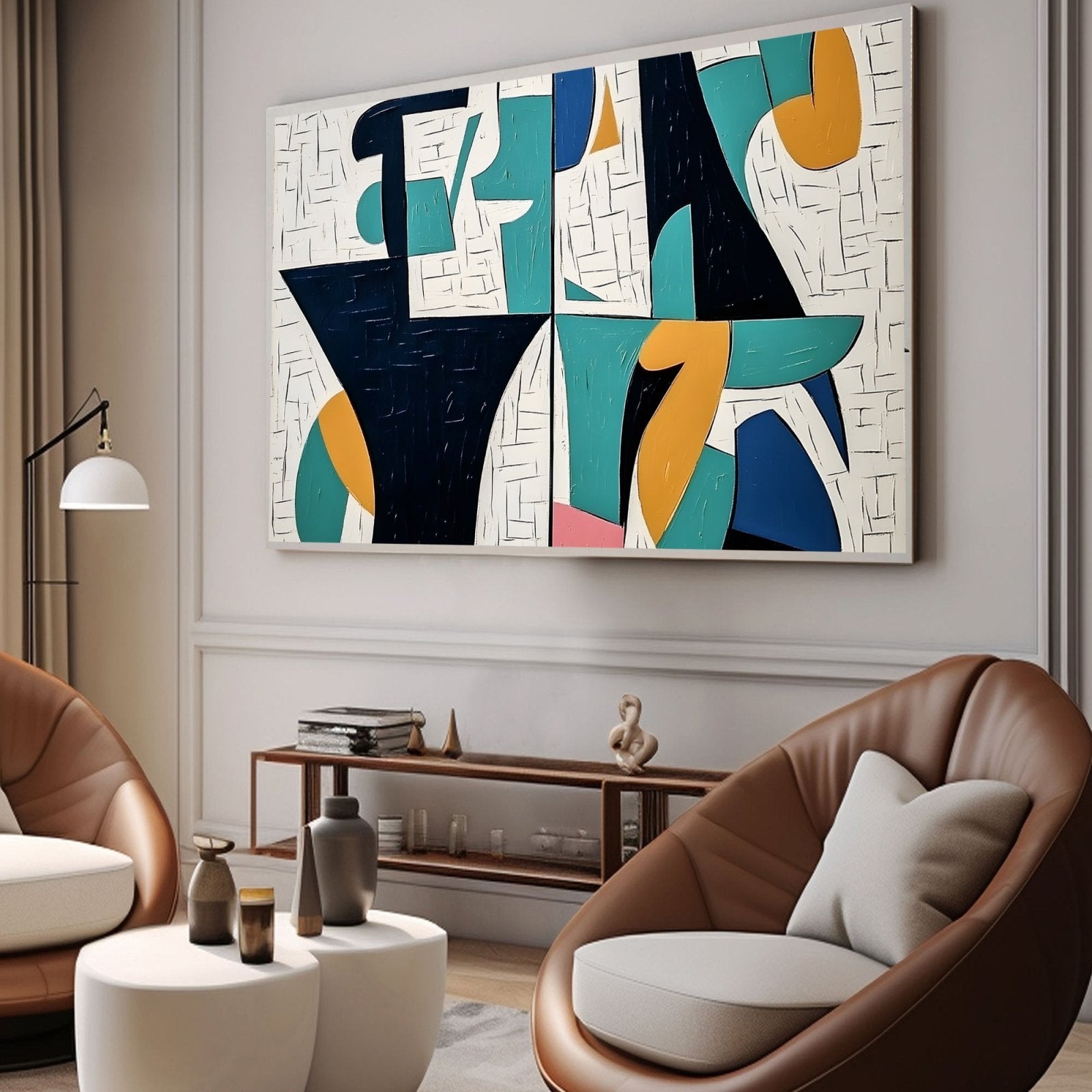 Abstract Painting "Desafío"