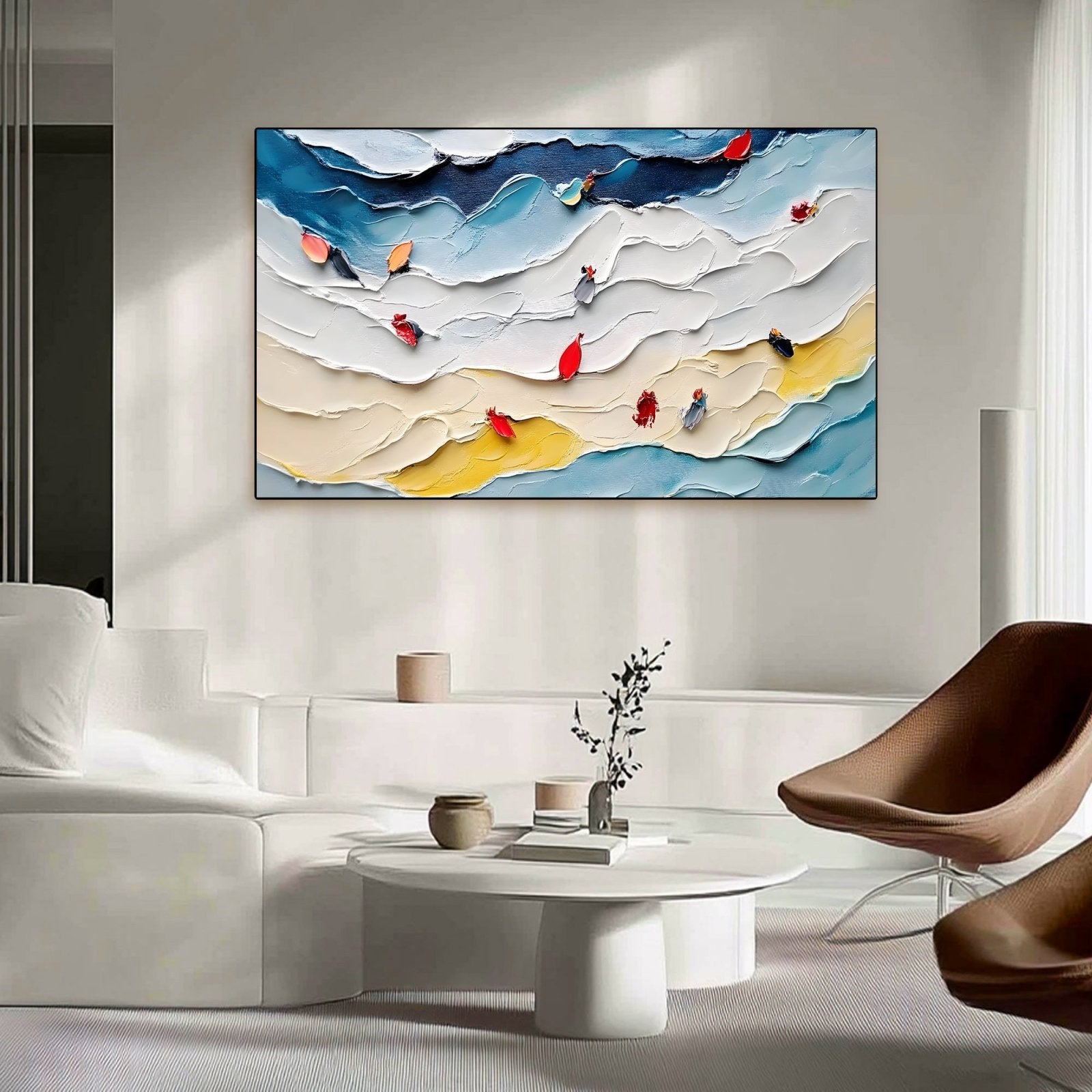 Abstract Painting "DesafíoMarino"