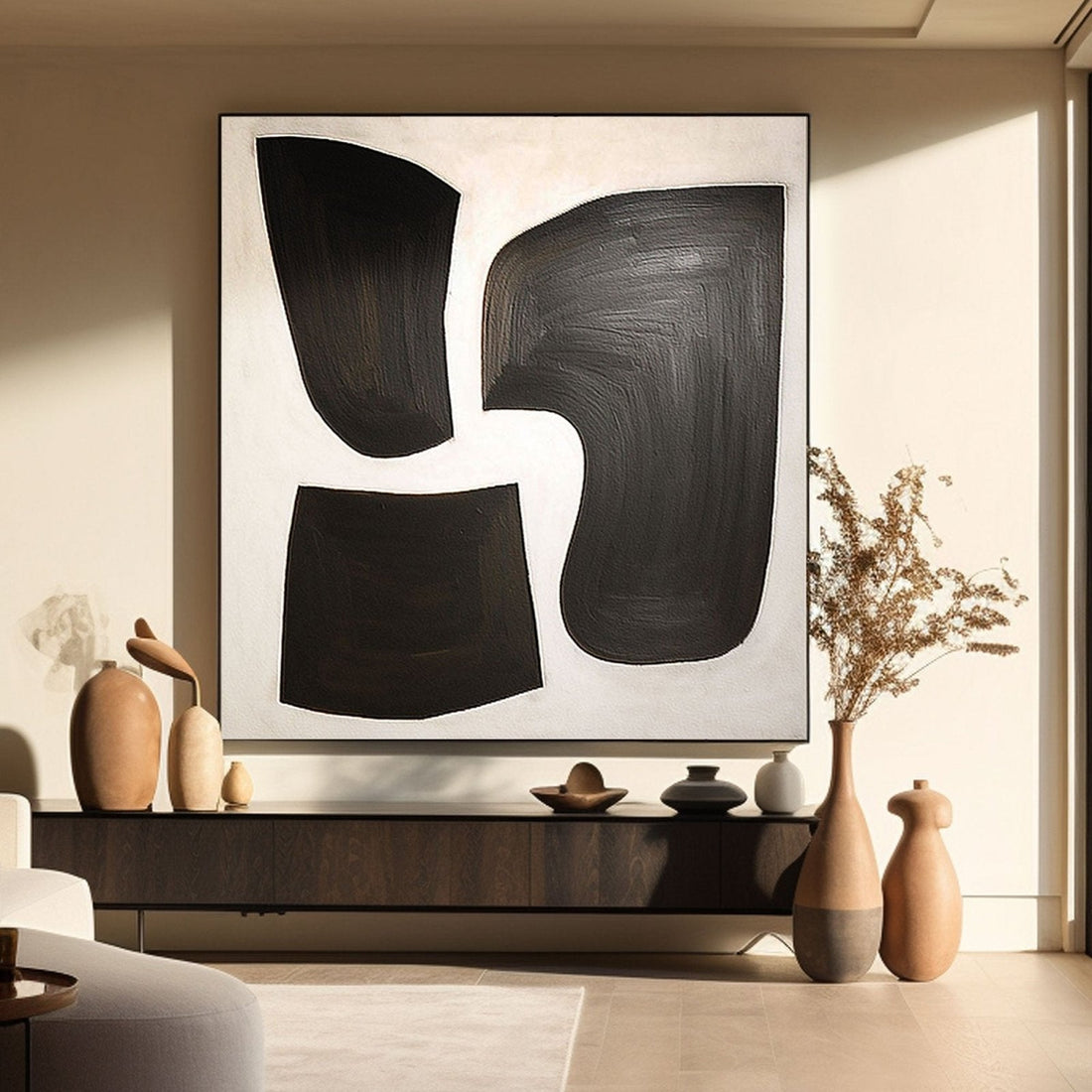 Abstract Painting "Dialogues"