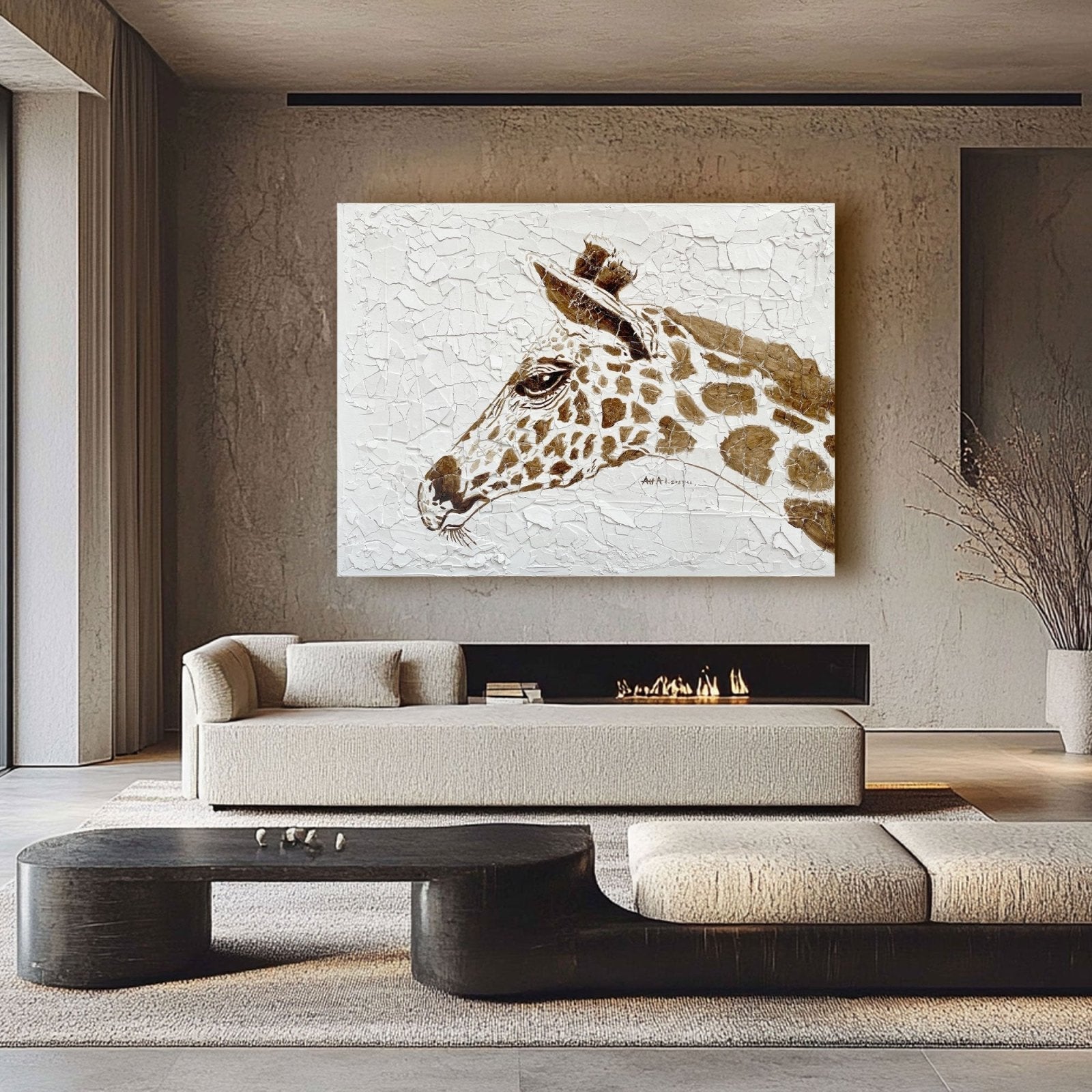 Abstract Painting "Distinção"