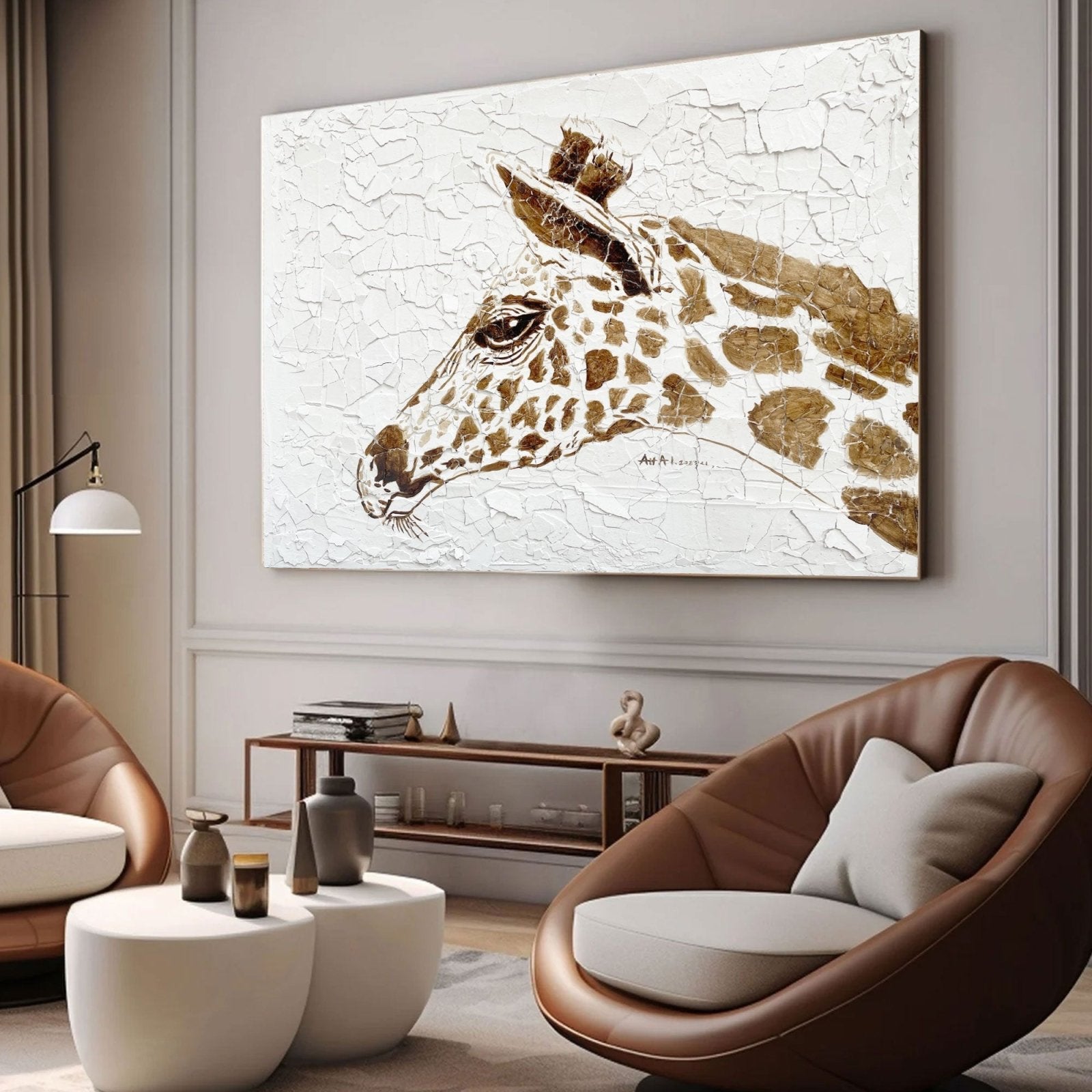 Abstract Painting "Distinção"