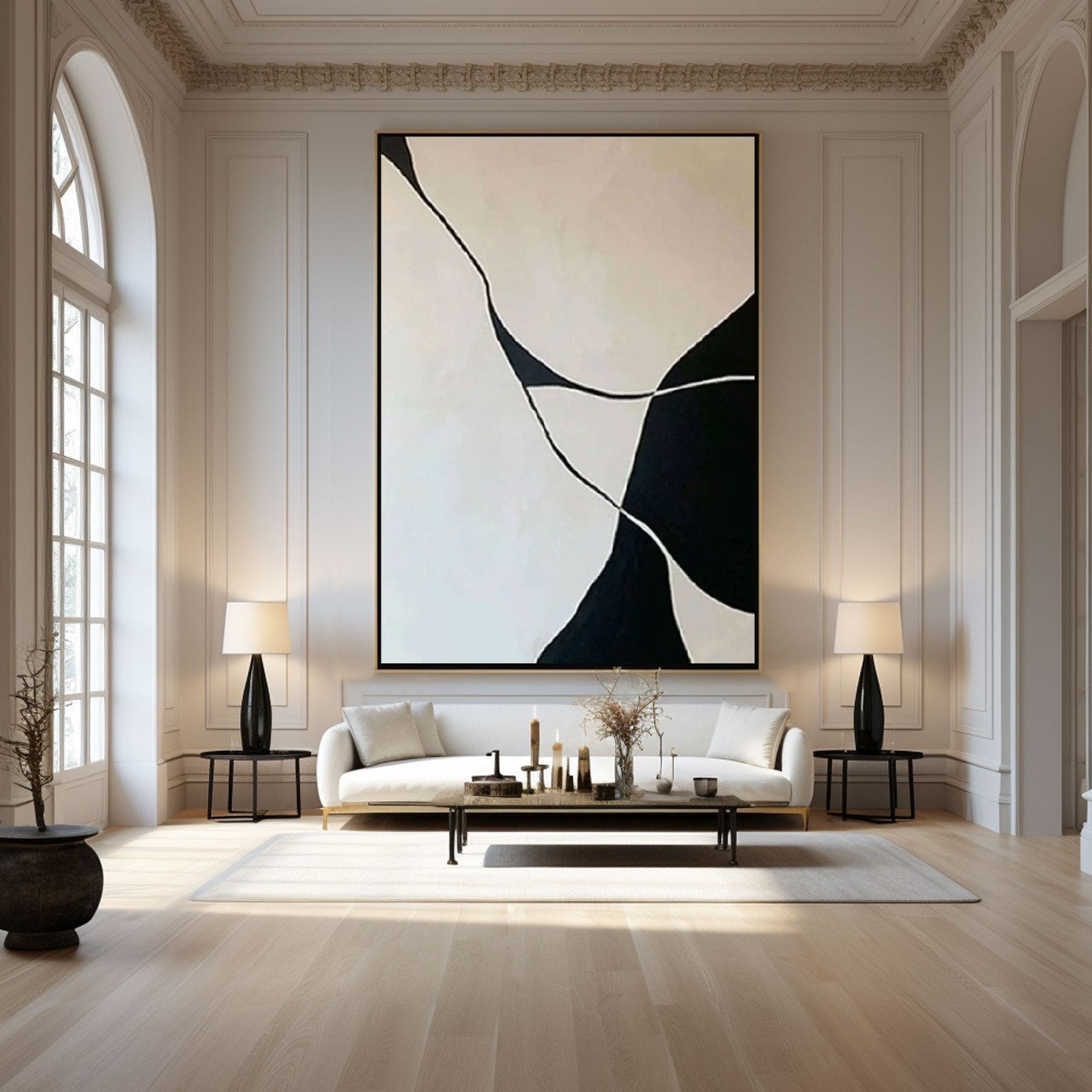 Abstract Painting "Divide"
