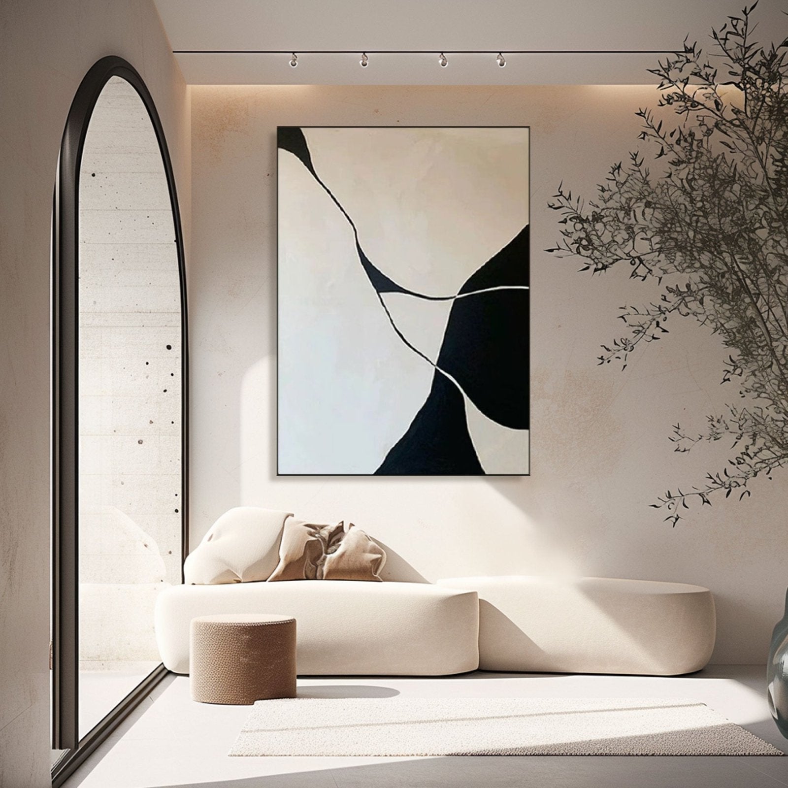 Abstract Painting "Divide"
