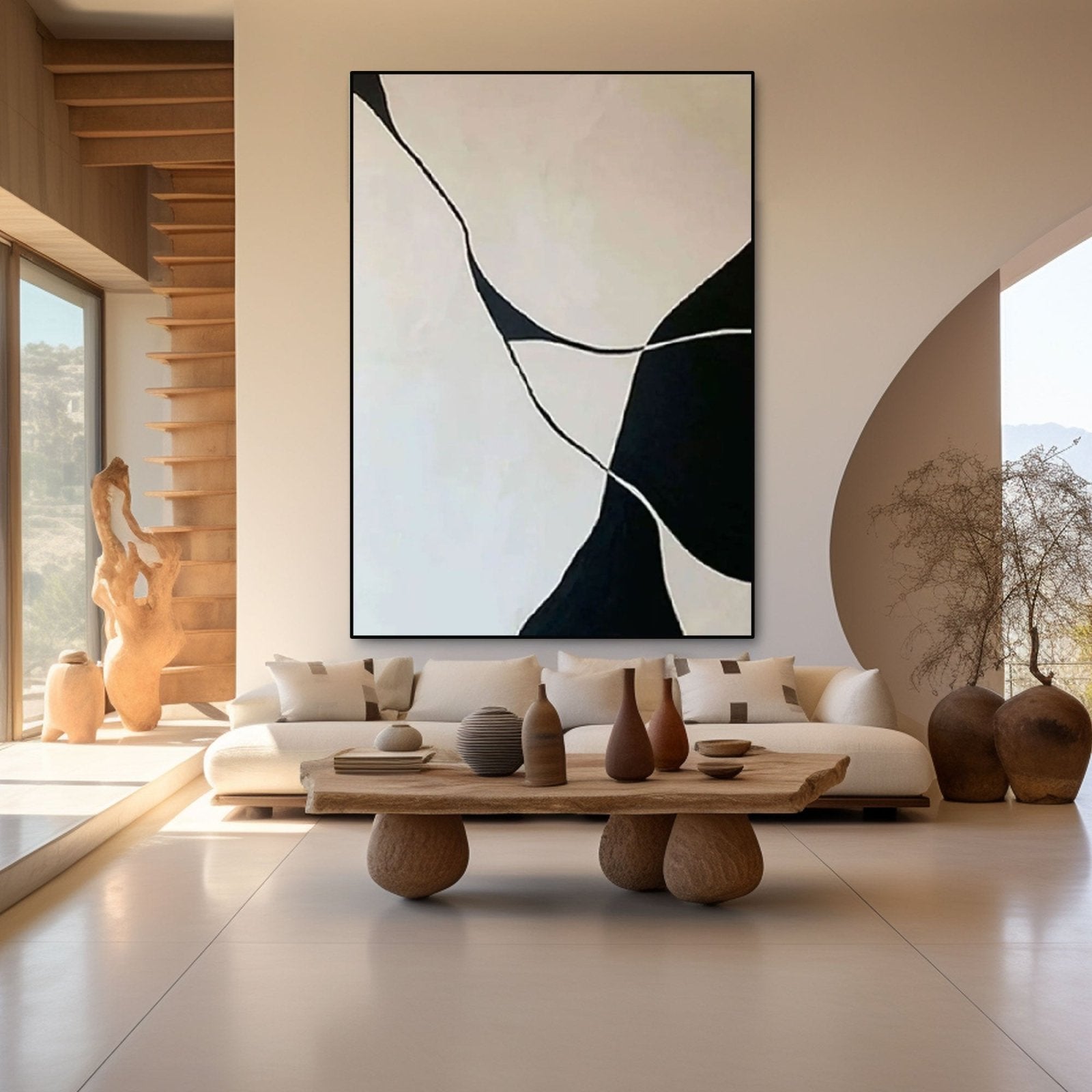 Abstract Painting "Divide"
