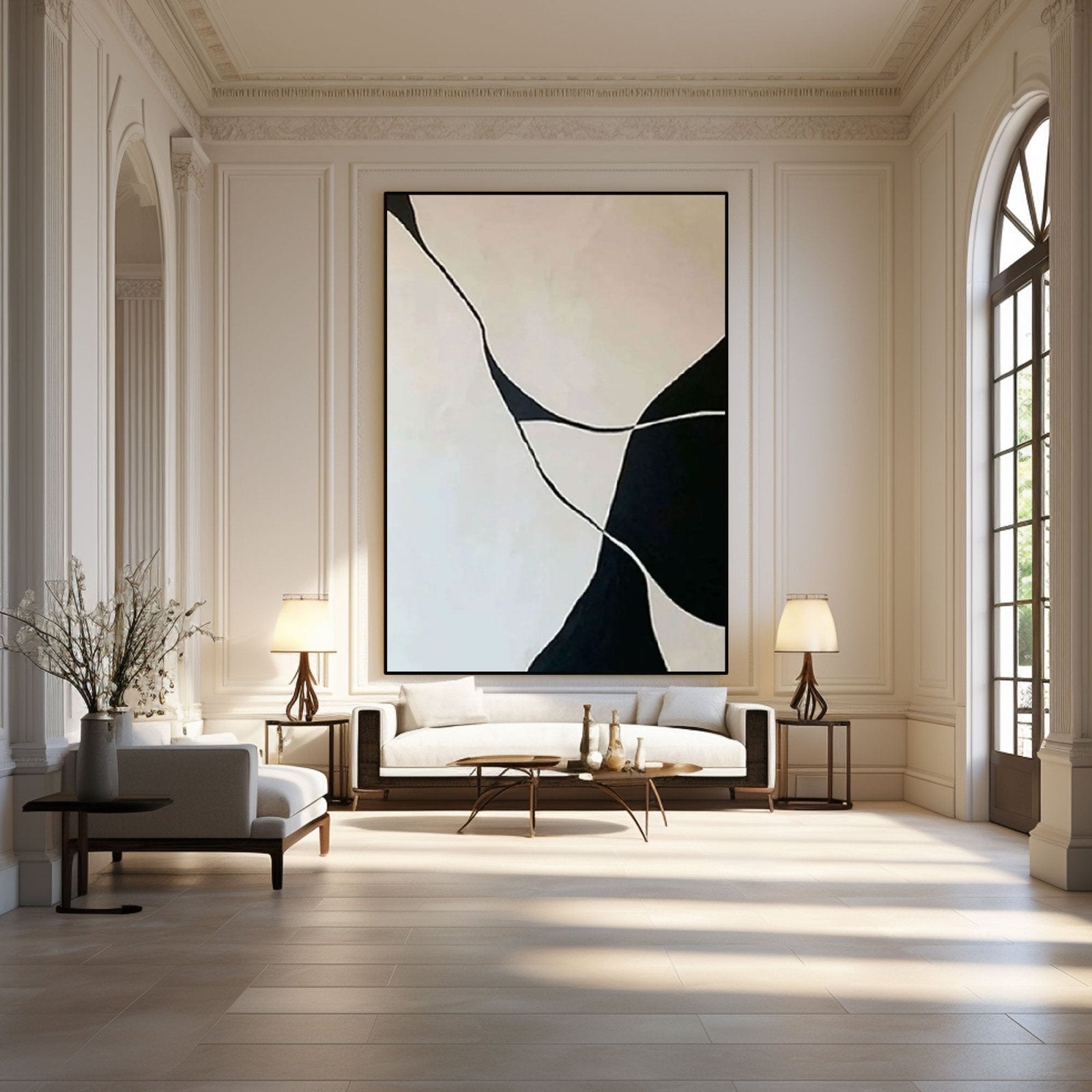 Abstract Painting "Divide"