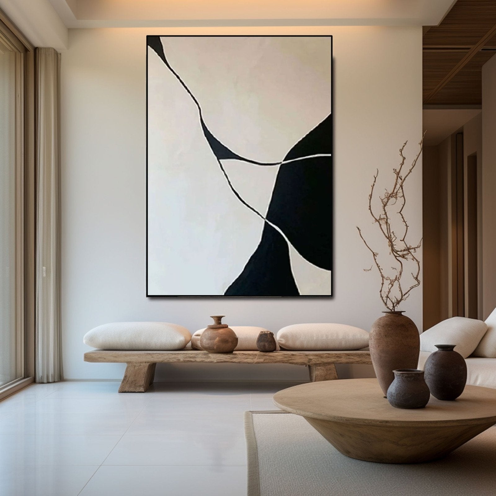 Abstract Painting "Divide"