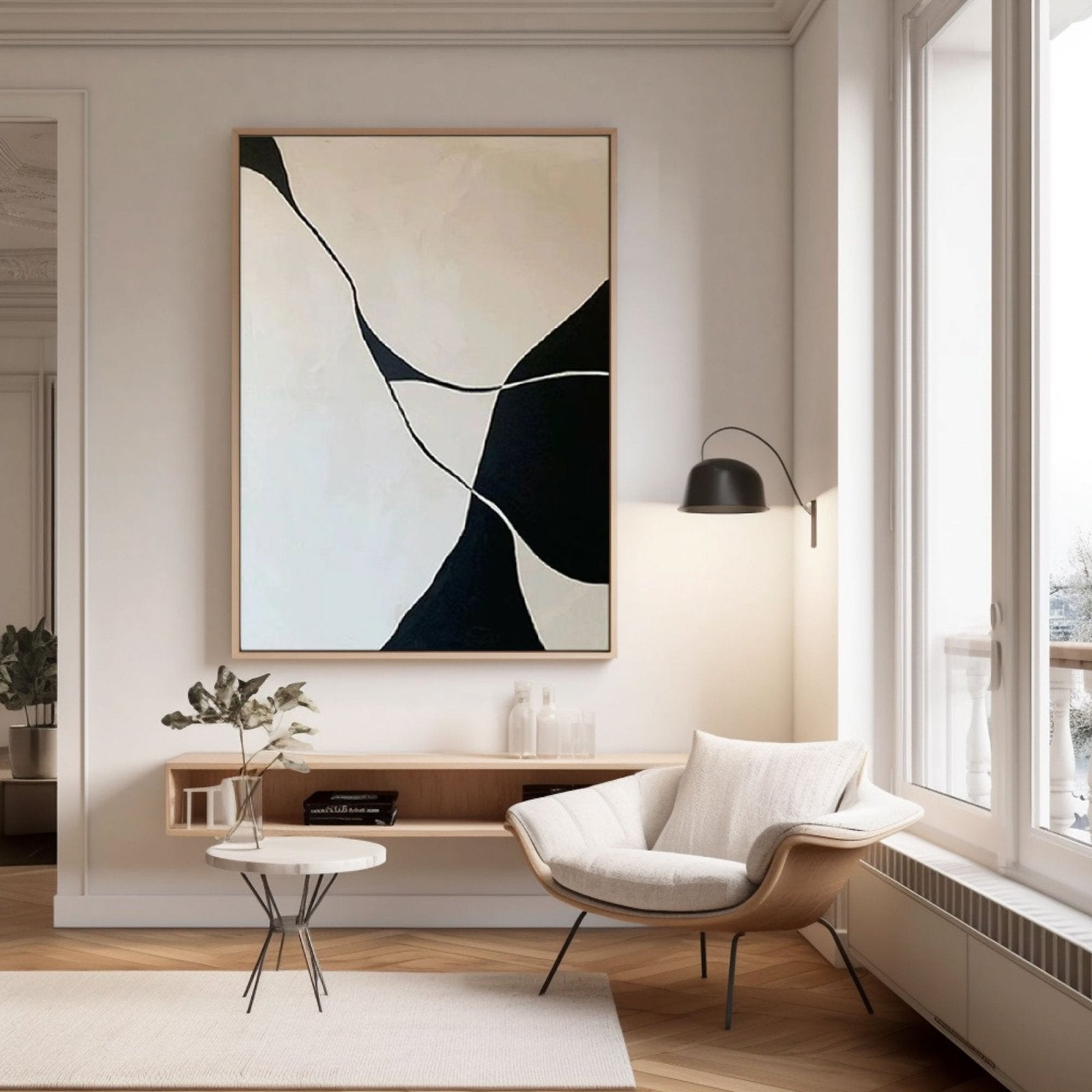 Abstract Painting "Divide"
