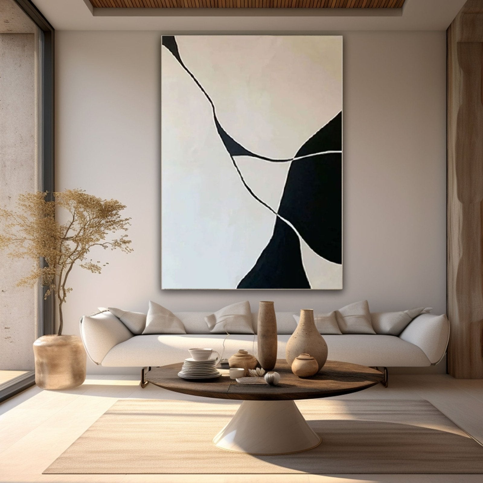 Abstract Painting "Divide"